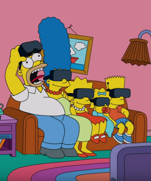Заставка к новому эпизоду «Симпсонов» — в духе карантинных трендов (видео)