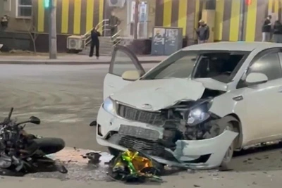 Девушка на Kia спровоцировала ДТП с байкером в Челябинске