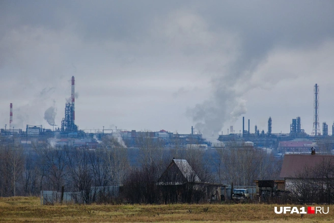 Индустриальный след | Источник: Булат Салихов / UFA1.RU