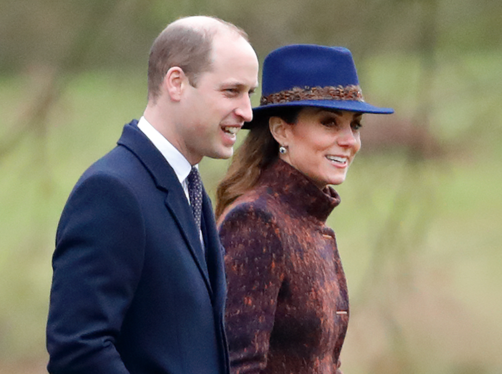 Принц Уильям и герцогиня Кейт в Сандрингеме, 5 января 2020 года | marieclaire.ru