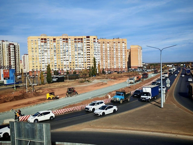 Каждый день там проезжает более 45 тысяч автомобилей | Источник: администрация Оренбурга