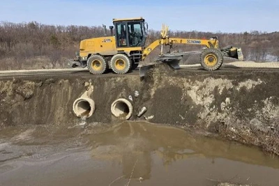 Движение восстановлено на трассе в Серышевском округе