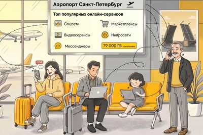 Нейросети вошли в топ-5 сервисов в Пулково