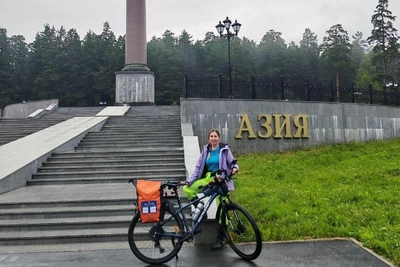Велосипедистка из Петербурга в Тюмени: путь в Шанхай и потеря памяти