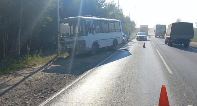 Авария произошла на Автозаводском шоссе | Источник: УГИБДД России по Нижегородской области