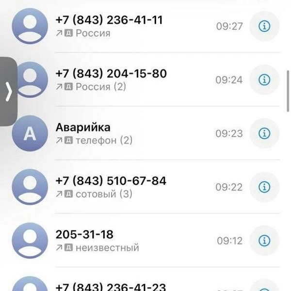 В качестве подтверждения своих слов героиня прислала скриншоты своих последних вызовов | Источник: Личный архив героя