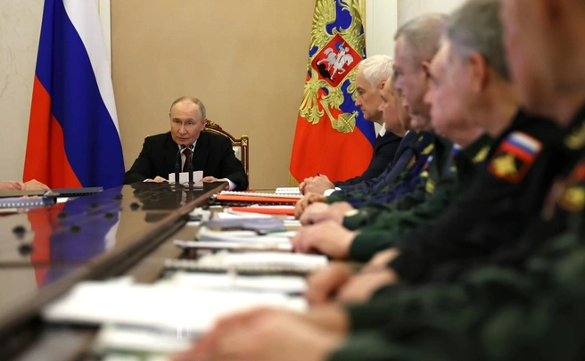 В России уже ведут работу по созданию войск беспилотных систем | Источник: Kremlin.ru