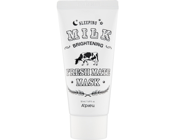 A'PIEU Ночная маска с молочными протеинами Fresh Mate Sleeping Milk Brightening Mask