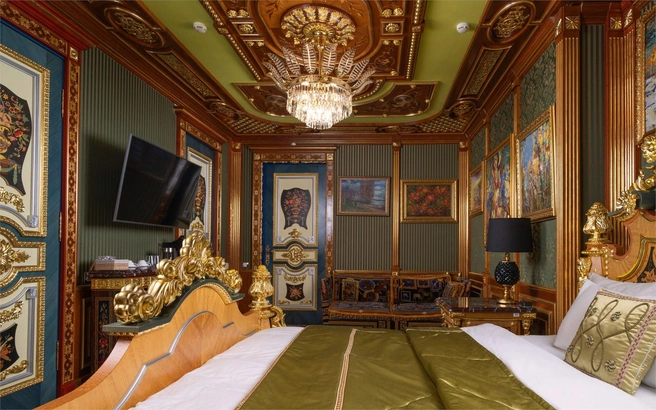 Роскошество одного из номеров, даже Хлудов бы позавидовал | Источник: khludov-sochi.ru