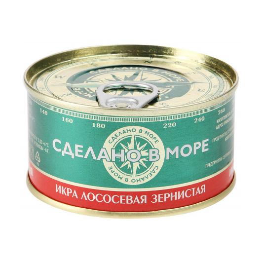 Икра лососевая «Сделано в море», 140 г