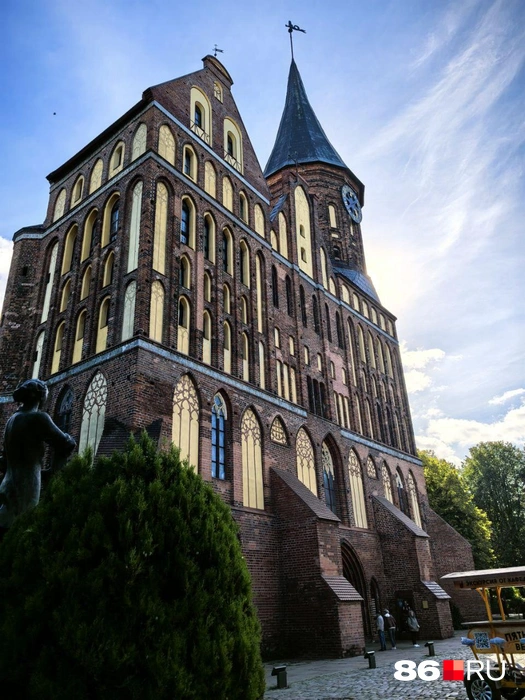 Знаменитый Кафедральный собор Калининграда поражает своей величественностью | Источник: Анастасия Шевякова / 86.RU