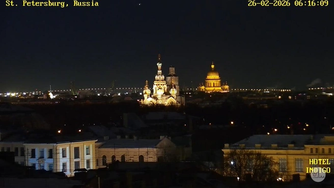 Погода в Петербурге изменится за день | Источник: кадр супервидовой веб-камеры