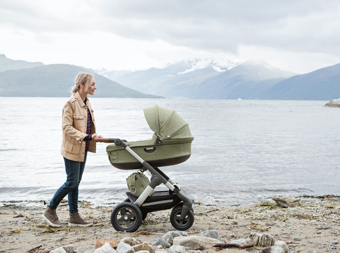 Прогулки в скандинавском стиле: эксклюзивная коляска-внедорожник от Stokke®