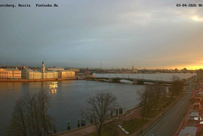 Утреннее солнце в Петербурге: редкие кадры