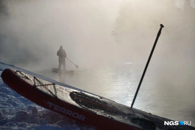 В городе максимально похолодает до -27 градусов | Источник: Александр Ощепков / NGS.RU