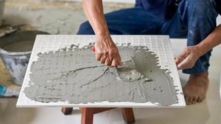 Как очистить плитку от плиточного клея