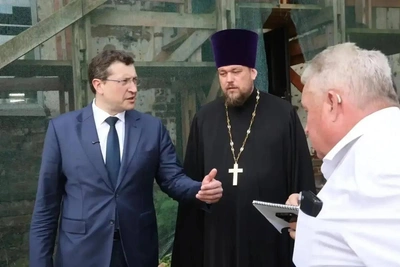 Губернатор Никитин недоволен реставрацией церкви в Григорово