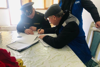 Судебные приставы провели рейд по должникам за газ