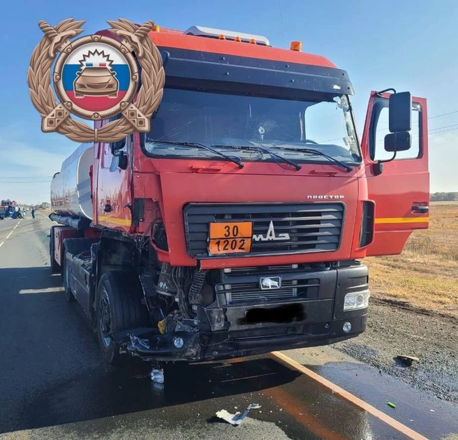 Незначительные повреждения. | Источник: Госавтоинспекция Саратовской области.