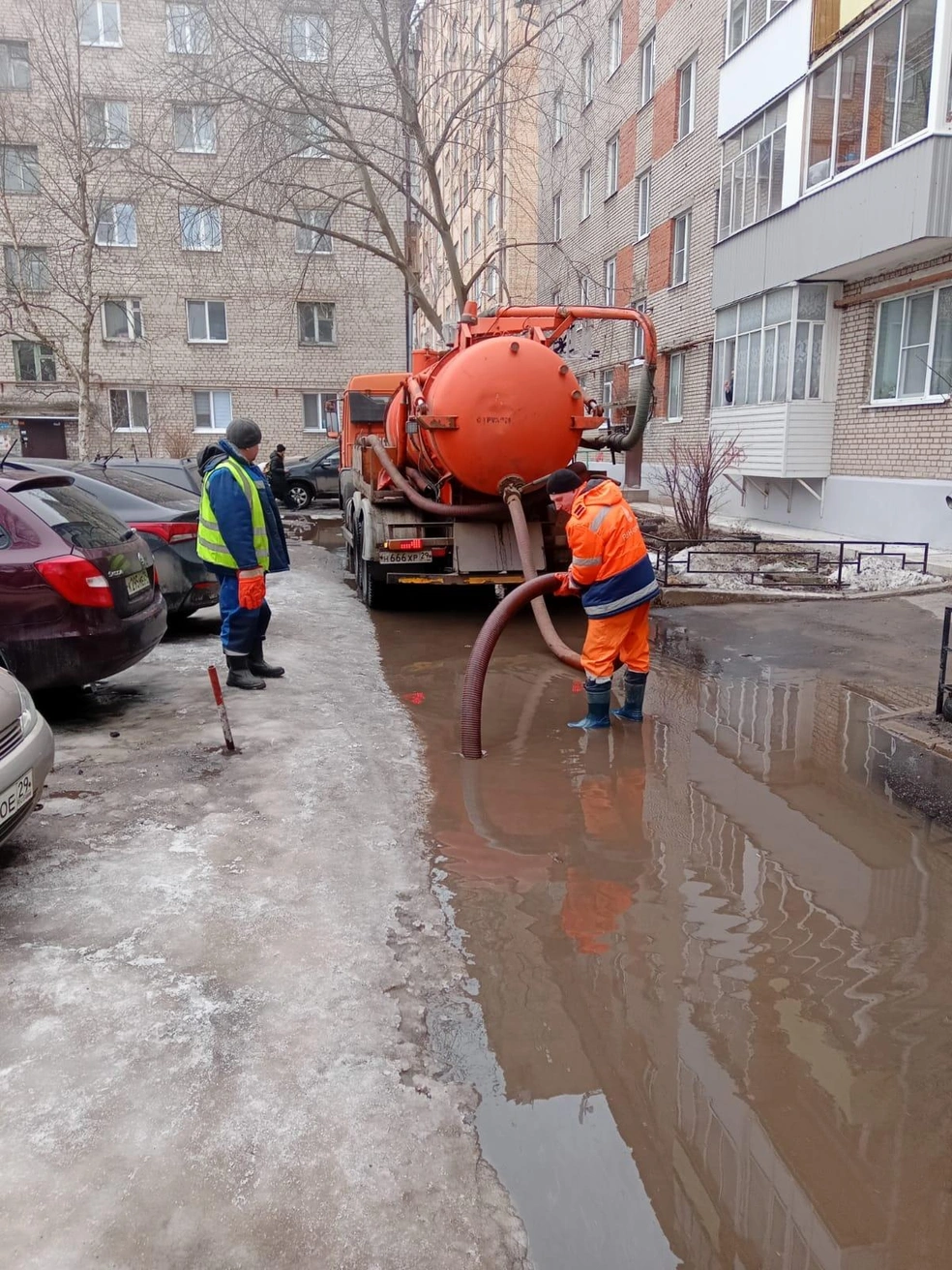 Архангельск затопило талыми водами: что об этом говорят в администрации -  13 апреля 2024 - 29.ру