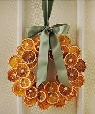 Сделай сам: новогодний декор из сушеных апельсинов 20+ фото