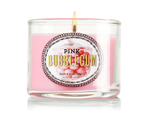 Ароматическая свеча Pink Bubble Gum, Bath&Body Works