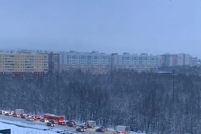 Первый рабочий день начался с пробок в Нижнем Новгороде