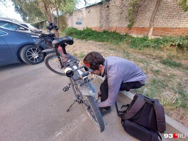 Езда на велике — не для всех | Источник: Екатерина Железнова / 93.RU