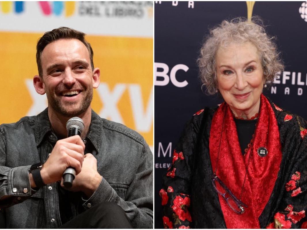 Жоэль Диккер и Маргарет Этвуд | marieclaire.ru