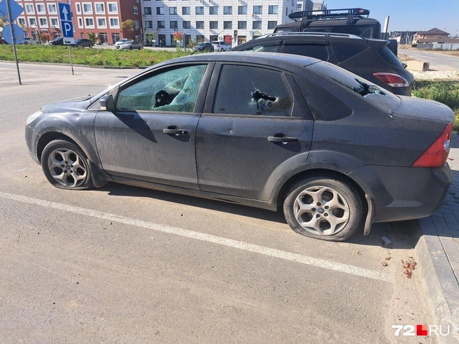 Автомобиль сильно пострадал | Источник: Егор Платонов