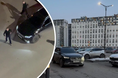 19-летний тюменец с блатными номерами напал на жителей во дворе