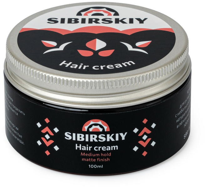 SIBIRSKIY Матовый крем для укладки волос средней фиксации