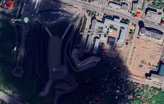 Честно говоря, выглядит удивительно | Источник: earth.google.com