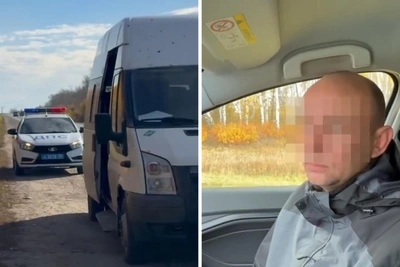 Пьяный водитель вёз 10 пассажиров по трассе под Омском