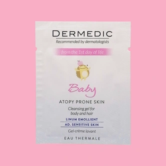 DermedicLinum Emollient Baby Очищающий крем-гель для любого возраста