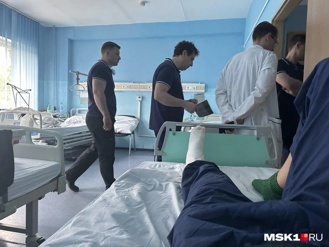 Утренний врачебный обход | Источник: Андрей Кузнецов / MSK1.RU