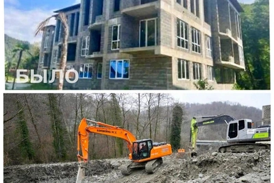 Two unfinished apartment buildings demolished in Sochi since start of year