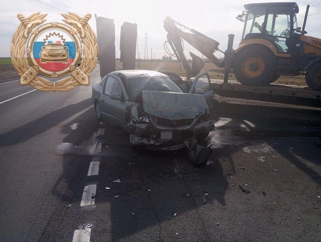 На месте аварии | Источник: ГИБДД по Саратовской области