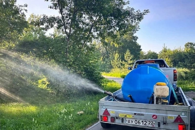 Барнаул готовится к обработке территорий от клещей и комаров