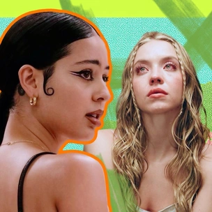 33 эффектных макияжа из сериала «Эйфория»: глиттер, неон, стразы