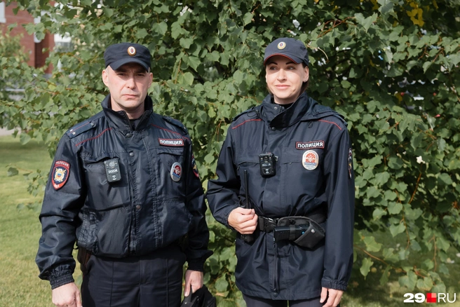 Наши проводники по улицам Архангельска | Источник: Иван Митюшёв / 29.RU