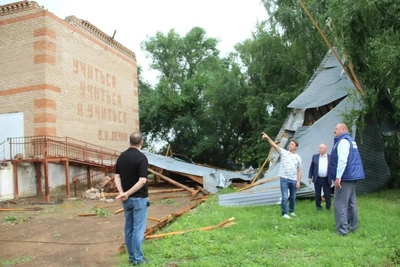 Режим повышенной готовности ввели в Бузулукском районе после урагана