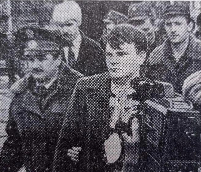 Напавший на Горбачева в Омске Михаил Малюков | Источник: Сергей Сапоцкий / Омская правда