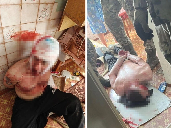 Мужчина стучался во все двери в подъезде | Источник: «СУ СК России по Омской области» / T.me