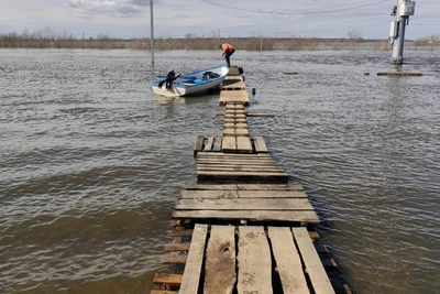 Пять мостов в Рязанской области все еще под водой
