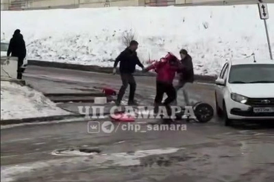 Курьер в Самаре чуть не лишился глаз из-за вопроса