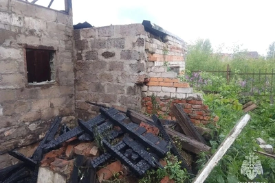 Пожар в дачном доме в Рязани: причина — неосторожность