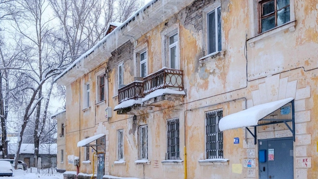 Двухэтажные старые домики в Черниковке сносят один за другим | Источник: Булат Салихов / UFA1.RU