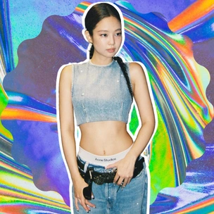 Дженни из BLACKPINK поддержала тренд на несколько ремней в одном образе