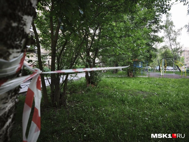 Обстановка у дома, где произошел взрыв | Источник: Михаил Мечев / MSK1.RU